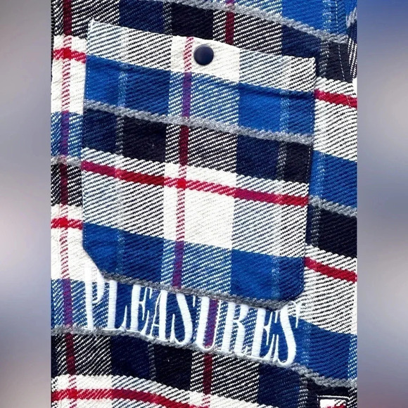 HUF x Pleasures — Blackwatch Work Jacket - Picture 3 of 7